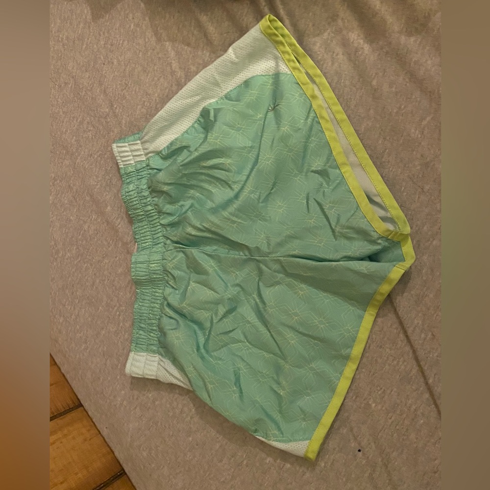 Green shorts